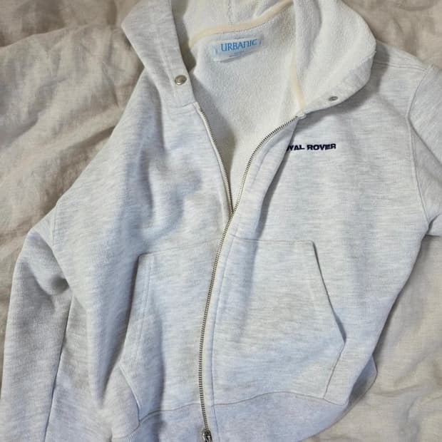 얼바닉30 로얄로버 후드집업 멜란지그레이