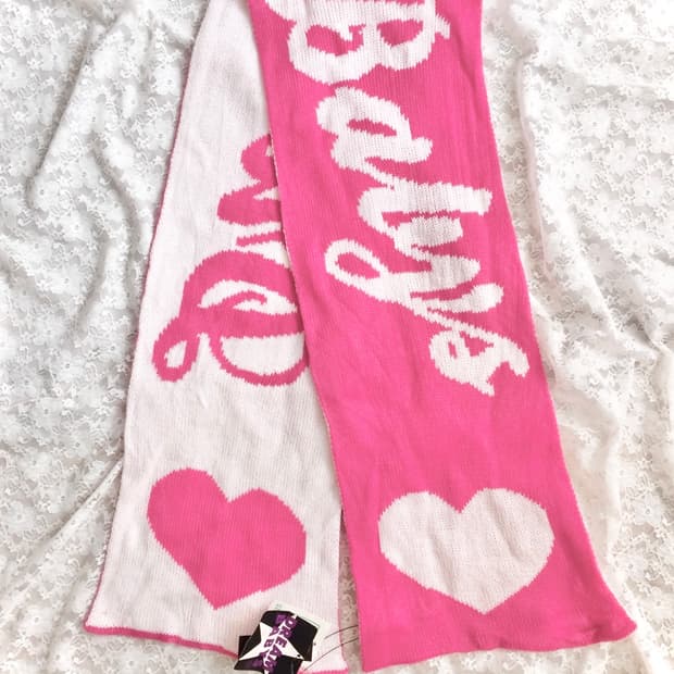 Vintage Dream babys pink reversible muff