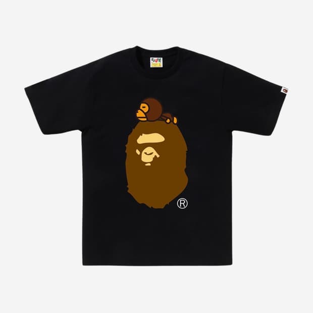 [미개봉 새상품]베이프 BAPE 티셔츠 블랙 S
