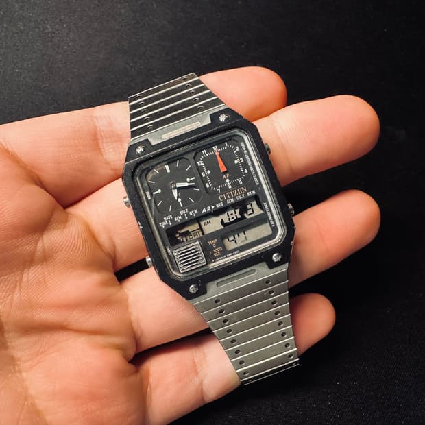 시티즌 아나디지템프 빈티지 쿼츠 시계 판매