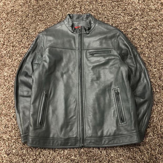 파코라반 양가죽 레더 가죽 자켓