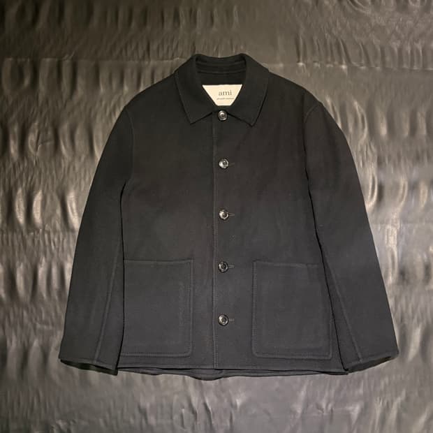 아미 블랙 반코트