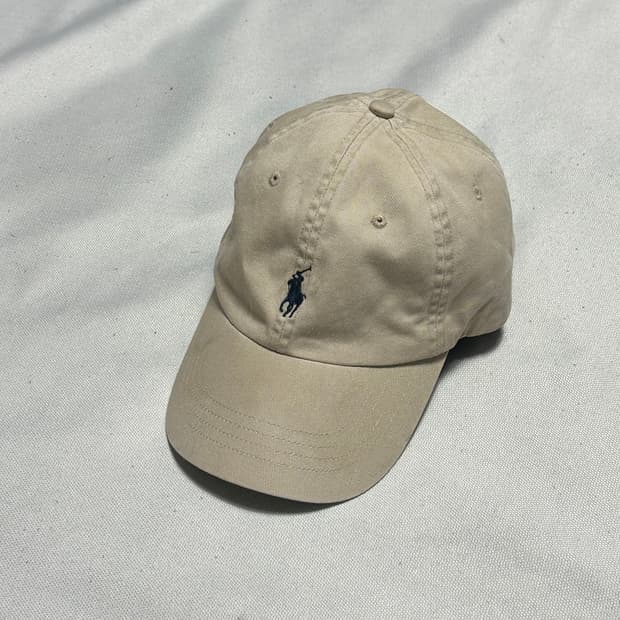 OS 폴로랄프로렌 베이지 캡 모자