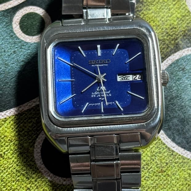 빈티지 세이코 로드매틱 하이비트 스페셜 손목시계