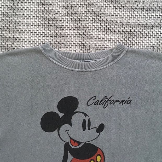 Vtg mickey mouse 50/50 sweatshirts