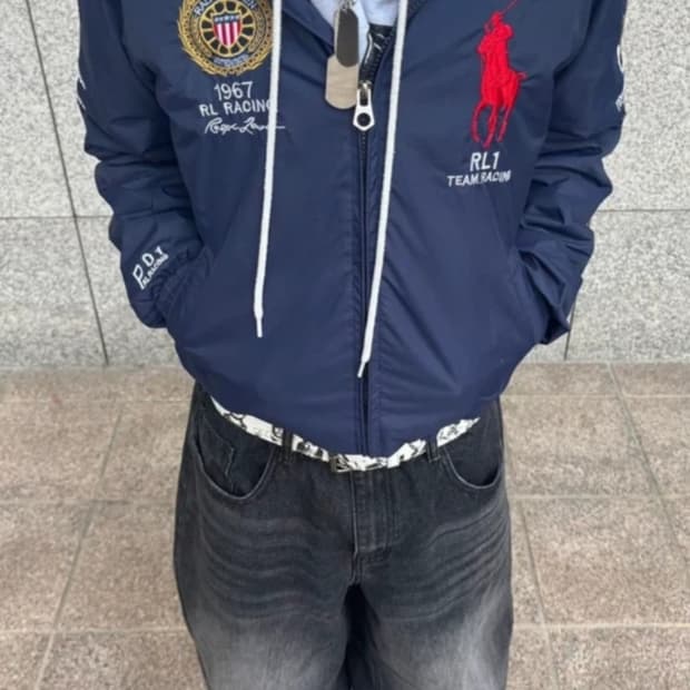 폴로 랄프로렌 유나이티드 빅포니 레이싱 자켓 M