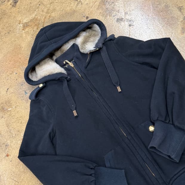 쥬시꾸띠르 양털 자켓 