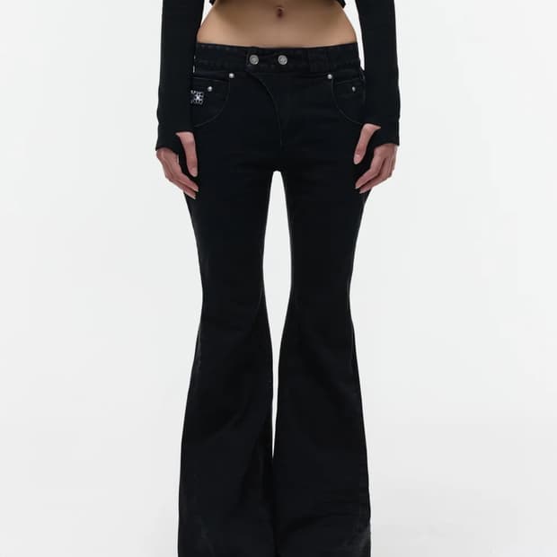 오퍼스0012 부츠컷데님(s) WICKED SLIM FLARE DENIM