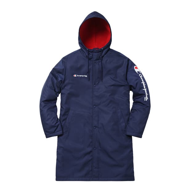 [XL]슈프림 x 챔피온 스타디움 파카 네이비