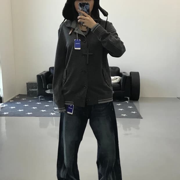 JPN 그레이 자켓