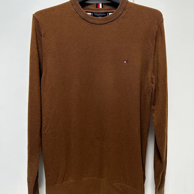 타미힐피거 캐시미어 혼방 남성 니트