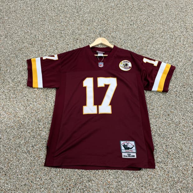 NFL 더그 윌리엄스 레드스킨스 럭비 져지