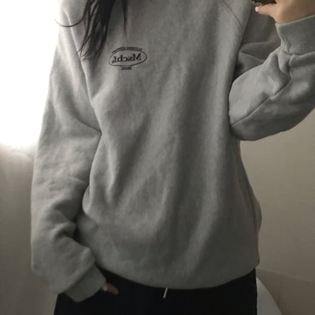 미스치프 서울 그레이 맨투맨