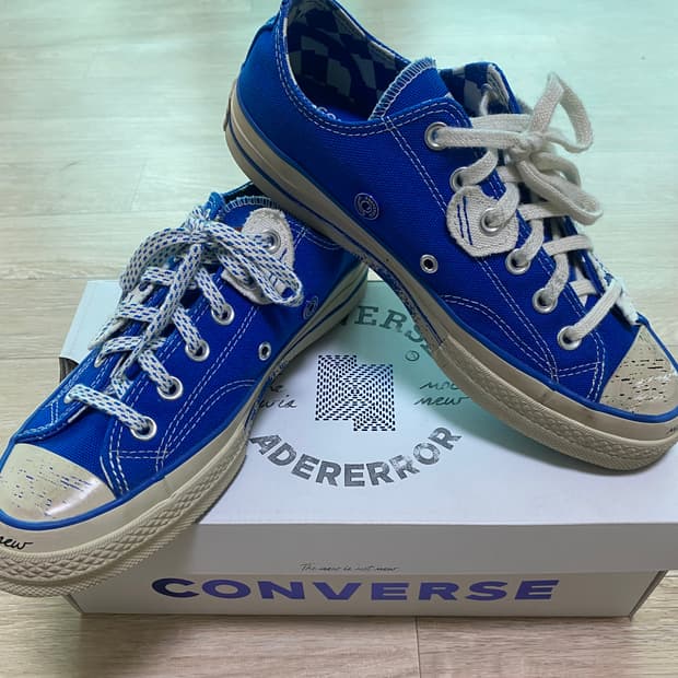 (250) 컨버스 아더에러 척70 로우 임페리얼 블루
