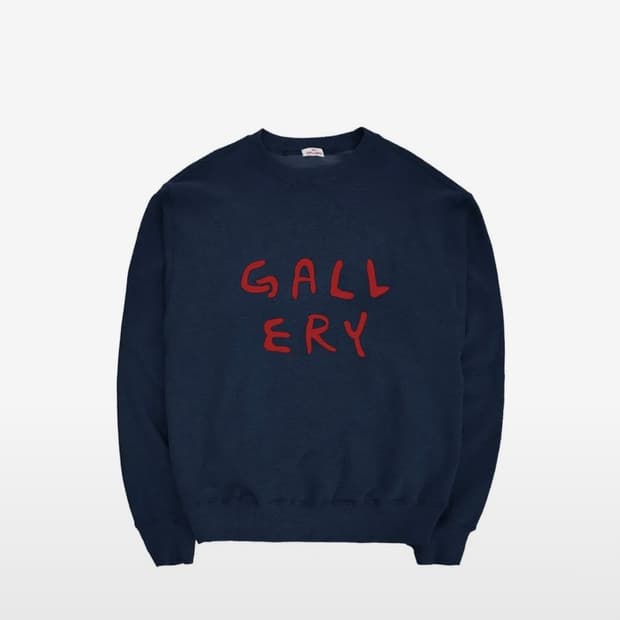 1011 Gallery Logo Sweatshirts - Navy