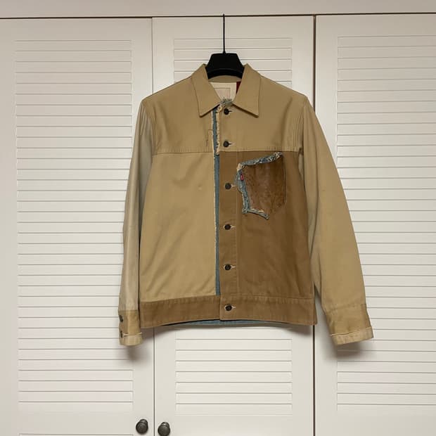 03‘s 리바이스 레드룹 패치워크 트러커자켓