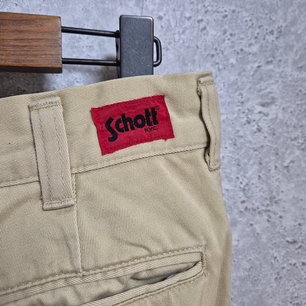 Schott 코튼 바지 (29, Made In Japan)