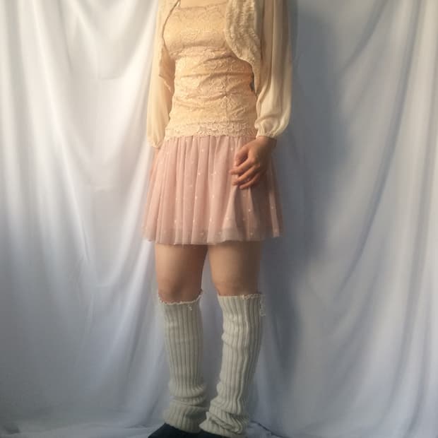 Frill point open bolero
