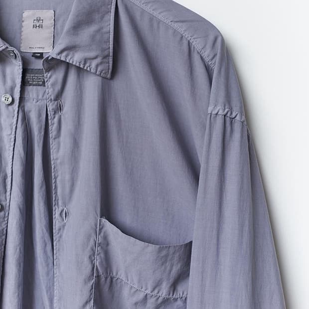 구매 3) 폴리테루 텐코셔츠 블루그레이