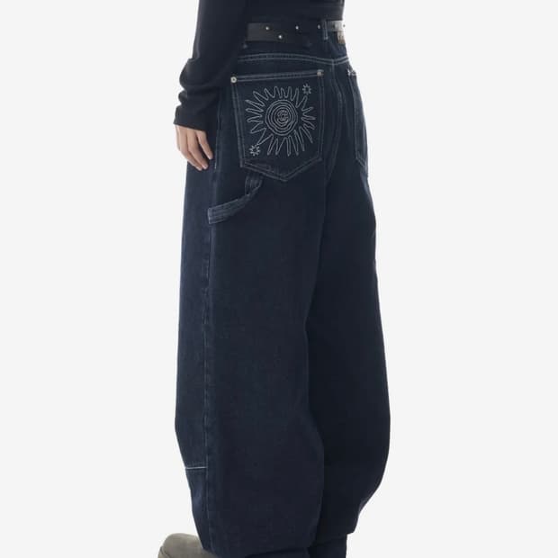 아캄 카펜터 데님팬트 blue 1 판매