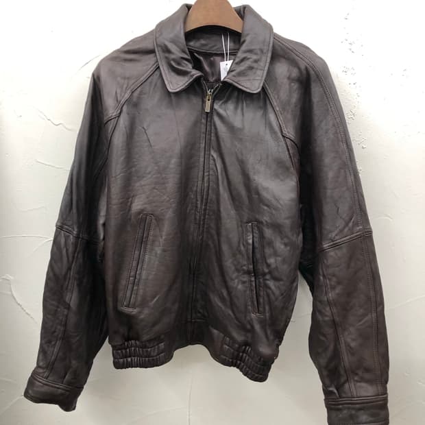 90s 윌슨 레더 리얼 레더 자켓