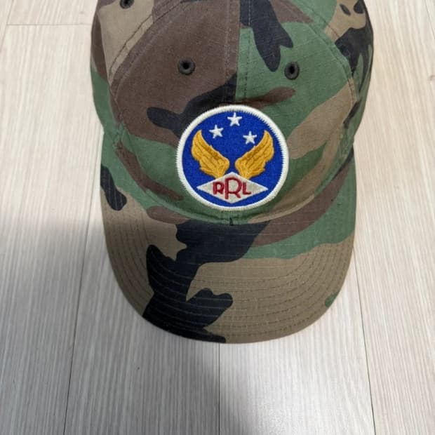 더블알엘 카모 볼캡 rrl
