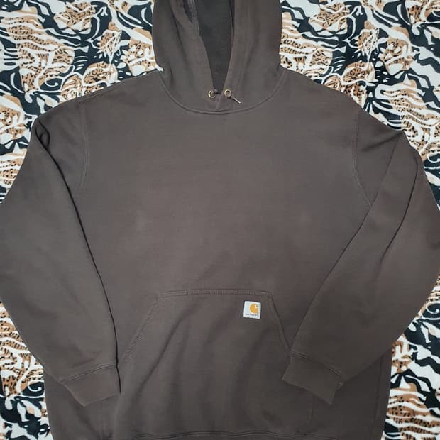 칼하트 후드티 다크브라운 XL