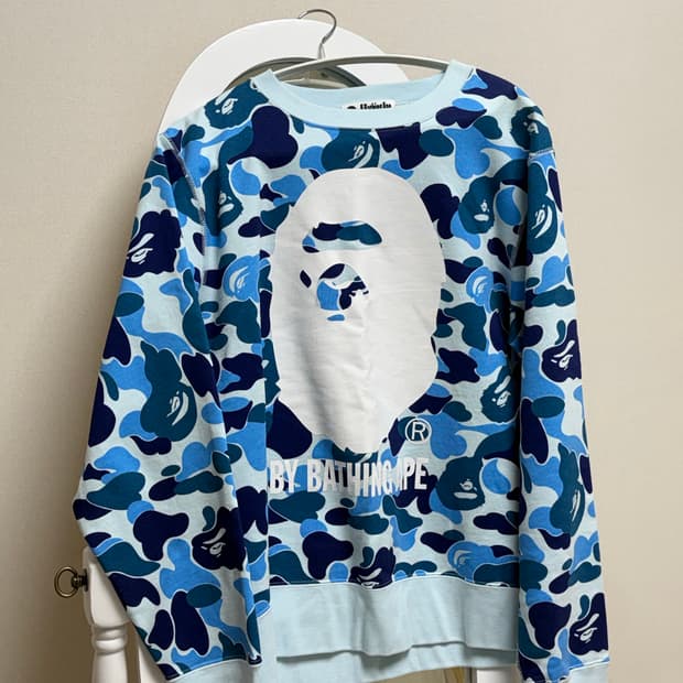 Bape 베이프 청계 카모 셔츠 맨투맨