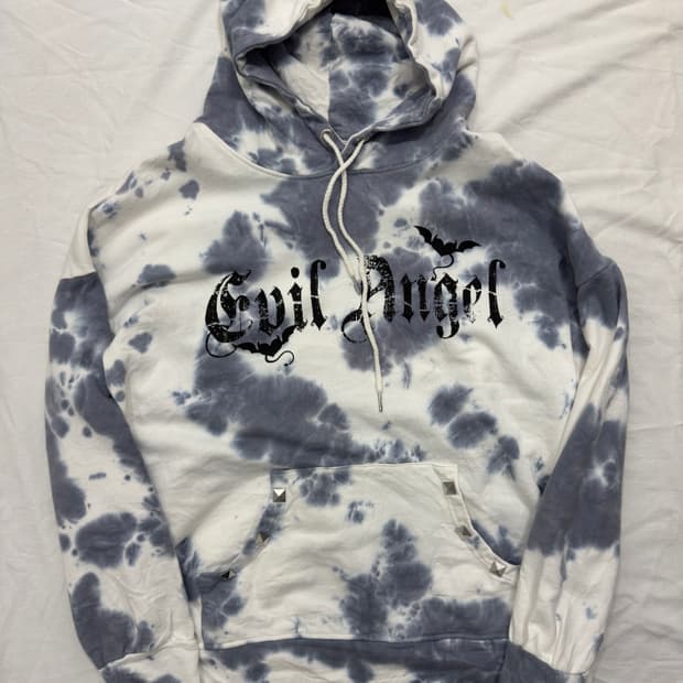 ankrouge tiedye punk hoodie