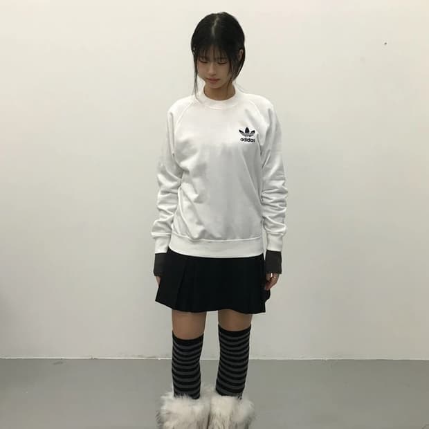 80's Adidas Trefoil Sweatshirt Japan