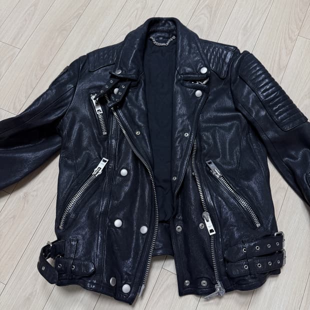 양가죽 레더자켓 