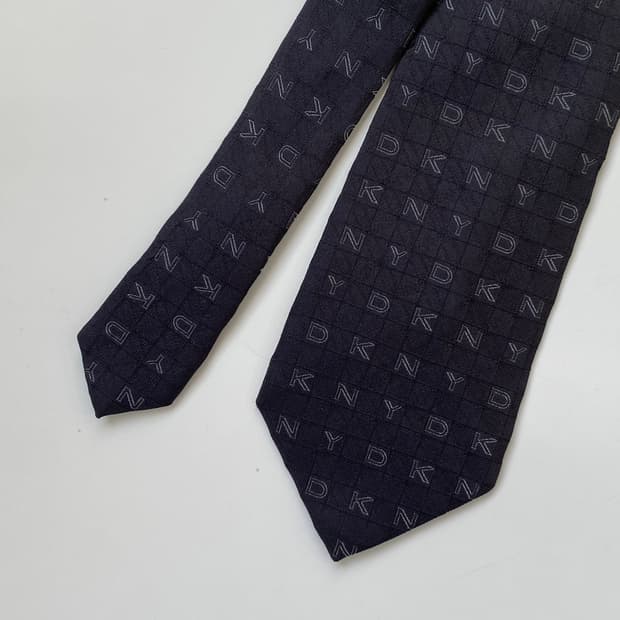 DKNY 명품 정품 블랙 넥타이