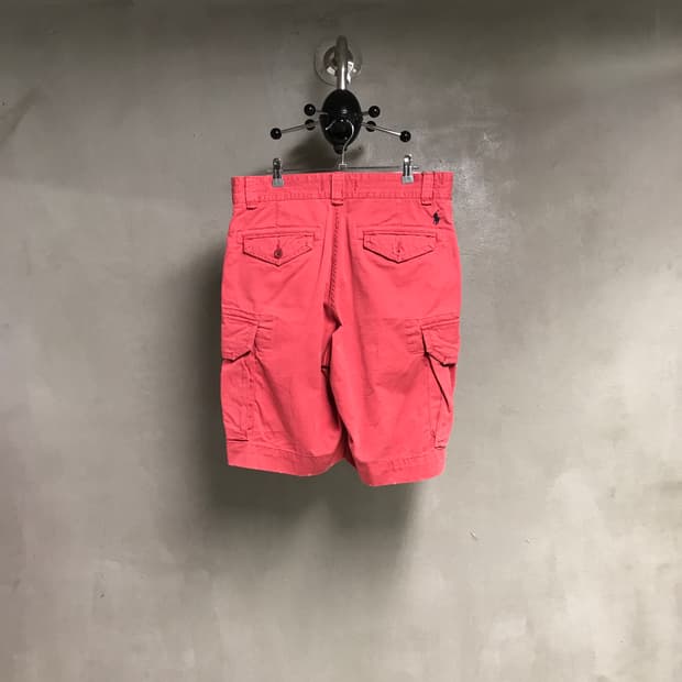 폴로 랄프로렌 핑크 카고 반바지 32