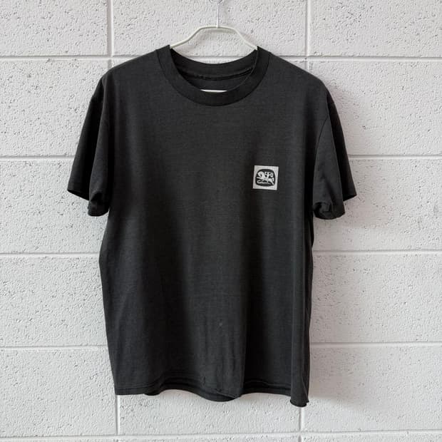 90s Vintage 50/50 Black Tshirt
