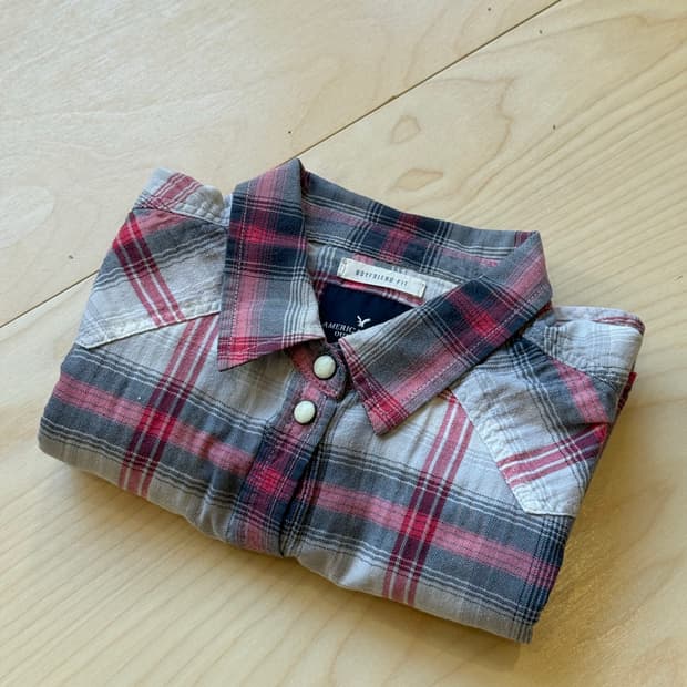 American Eagle western check Shirt