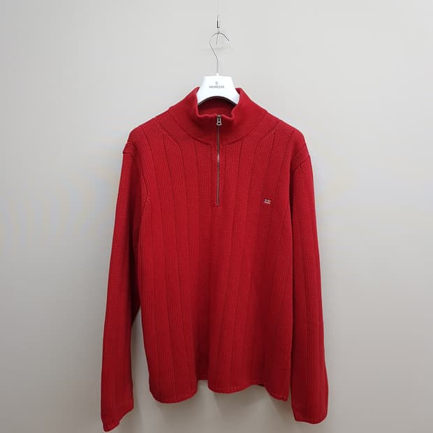 폴로 진스 코튼 하프집업  XL사이즈