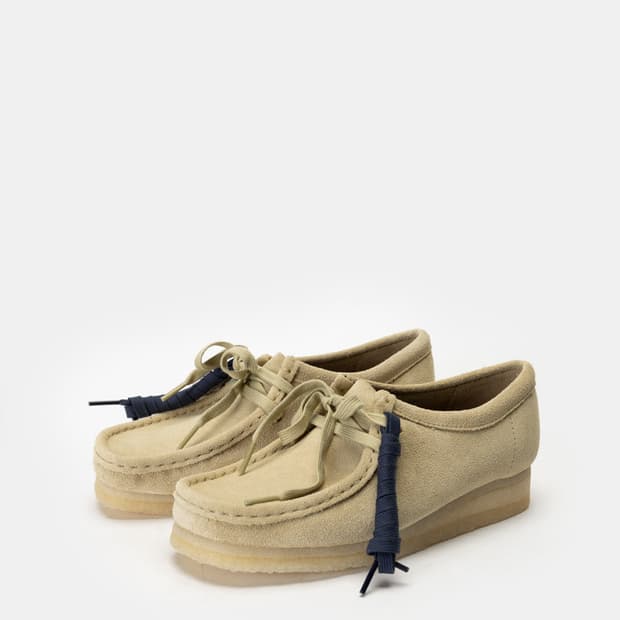 클락스 Wallabee Boot Maple Suede