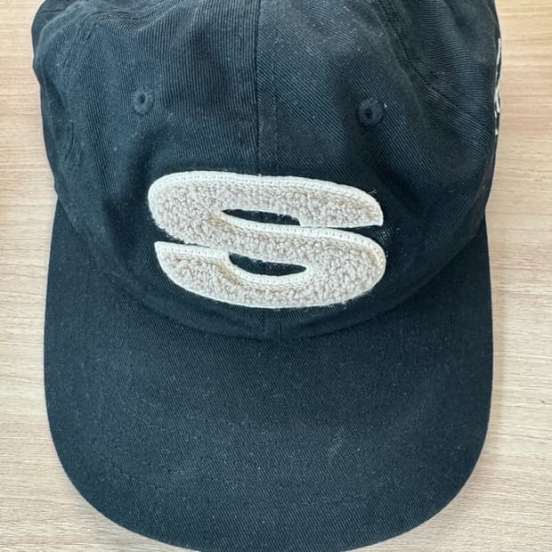 스투시 셔닐s로고 볼캡