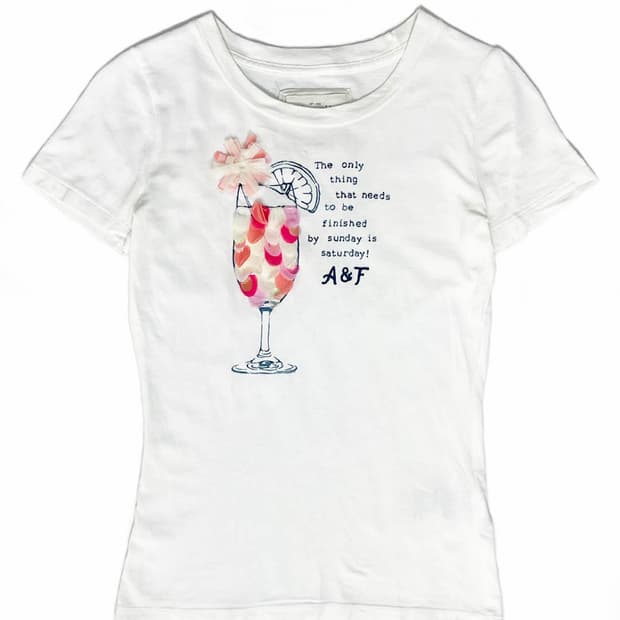 Abercrombie & Fitch 칵테일 티셔츠