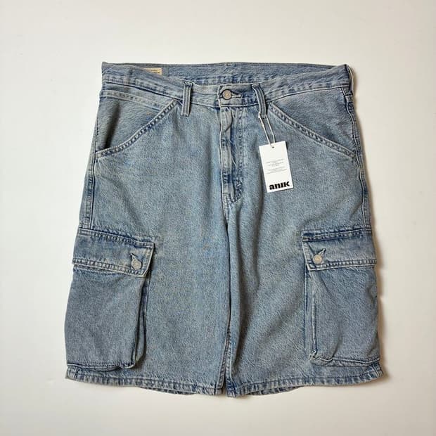 리바이스 478 버기핏 카도 데님 반바지 PN9473