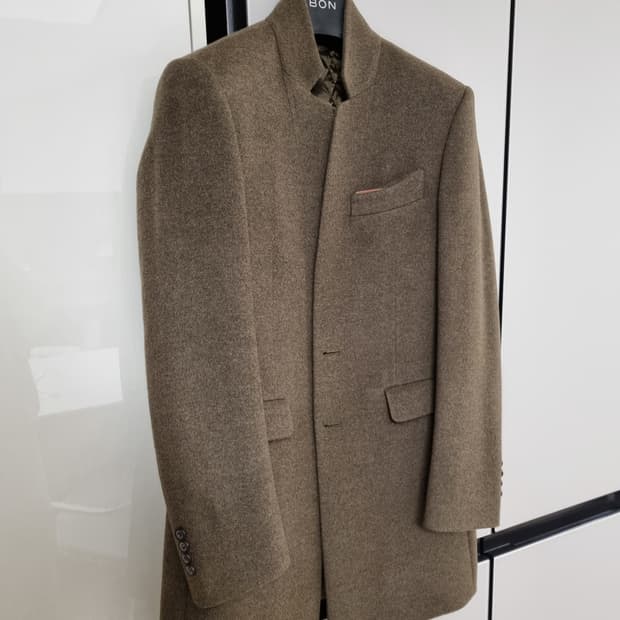 본 울캐시미어 코트 100