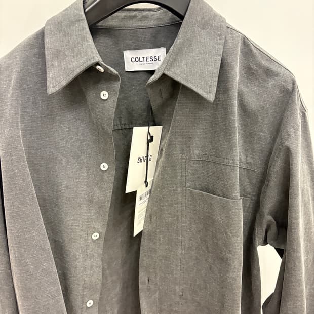 COLTESSE Overshirt Aurora - Washed Grey