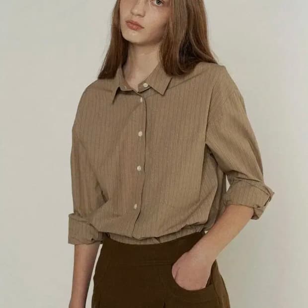 lo61 elma stripe shirt 엘오61