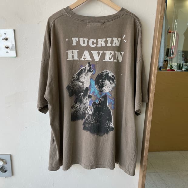 레미릴리프 오버핏 티셔츠 (L)