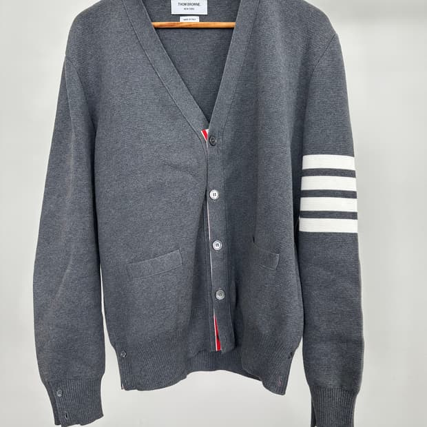 톰브라운 밀라노 스티치 가디건 5사이즈