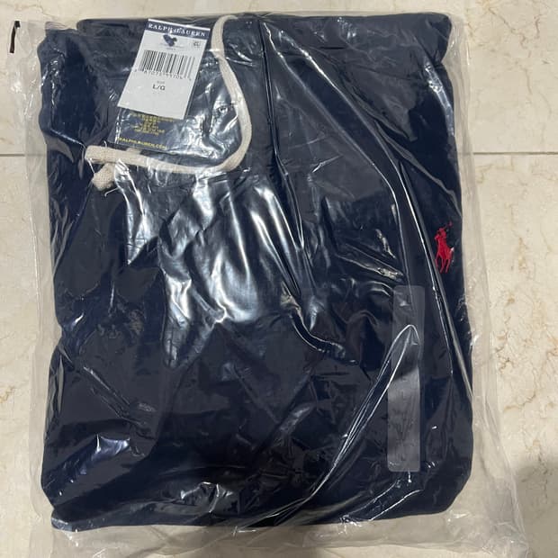 폴로 기모 후드티 