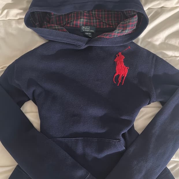폴로 빅포니 후드티m