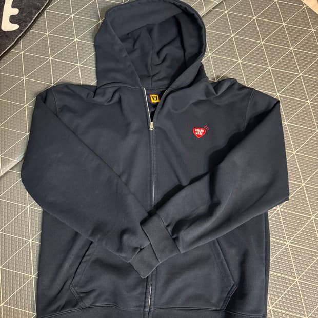 휴먼메이드 후드집업 네이비 L