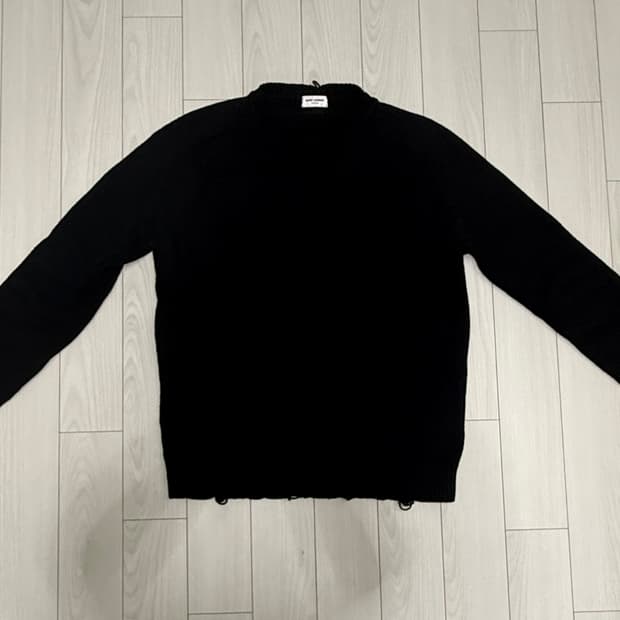 생로랑 디스트로이드 니트 m