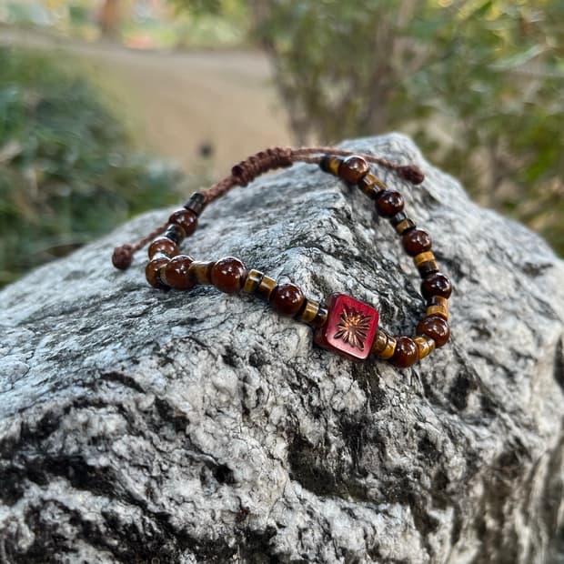 핸드메이드 체코 비즈 팔찌